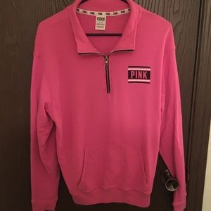 PINK quarter zip